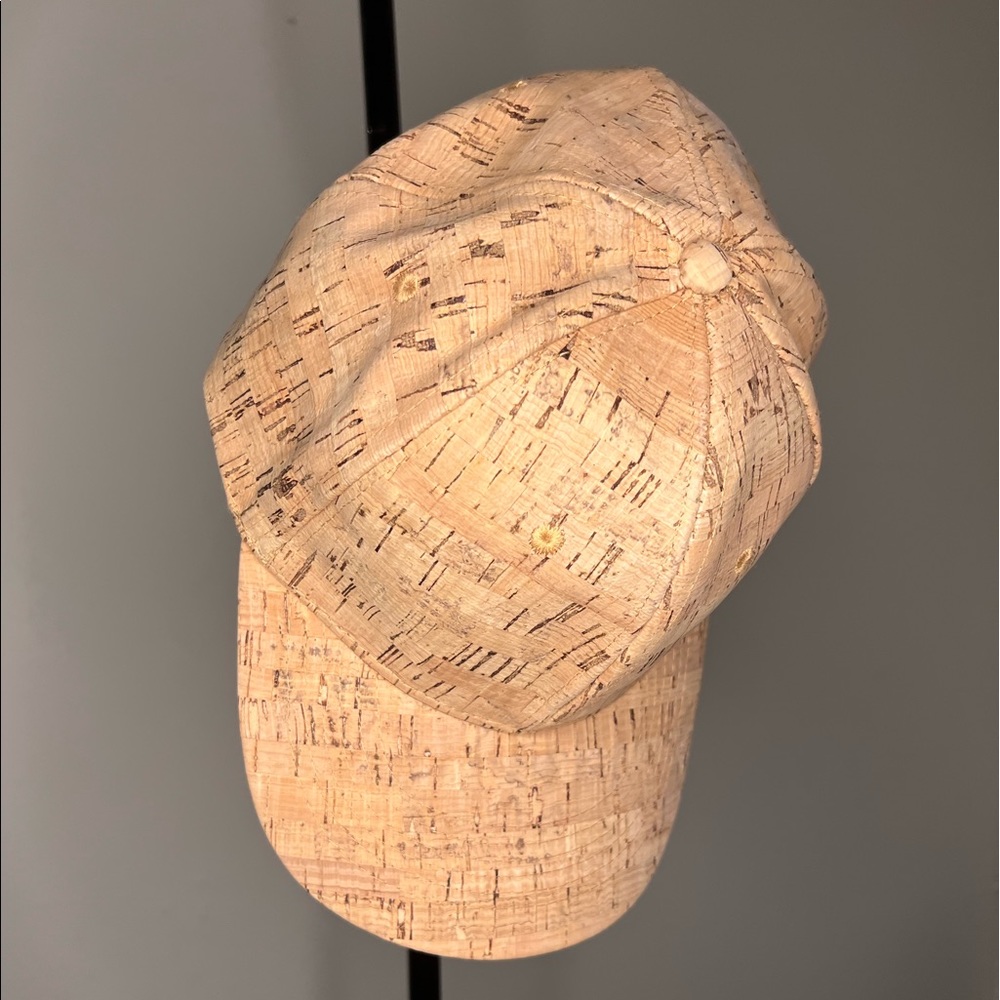 Adjustable Cork Baseball Cap - Natural